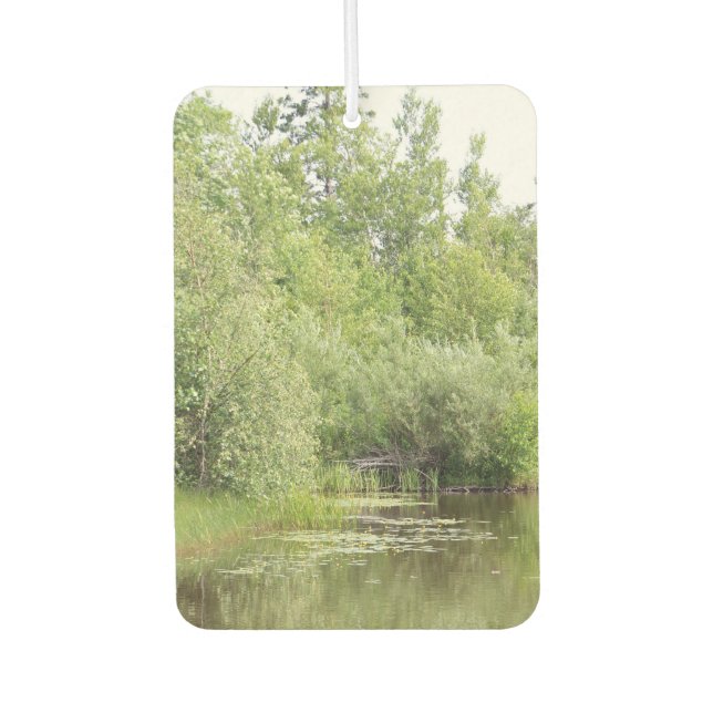 Greenhill-Teich Autolufterfrischer (Vorderseite)