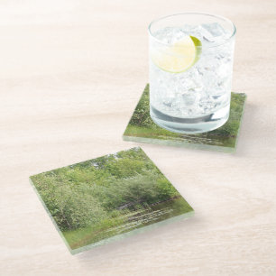 Greenhill-Teich Glasuntersetzer