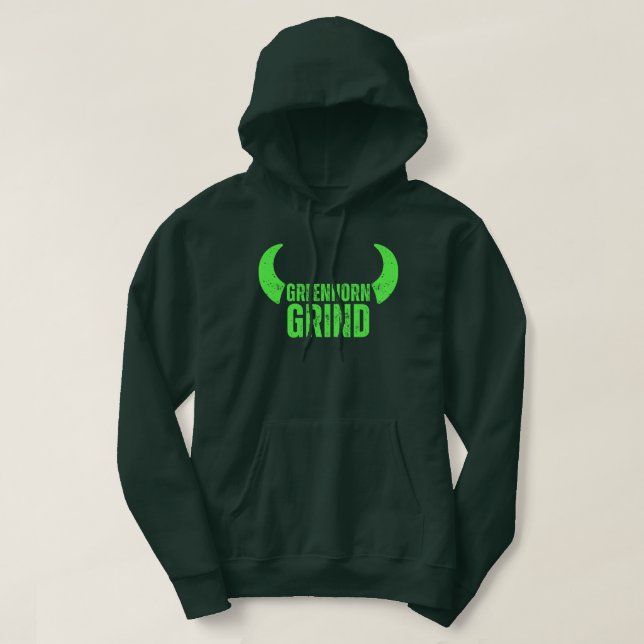 Greenhorn Grind Fishing Hoodie (Design vorne)