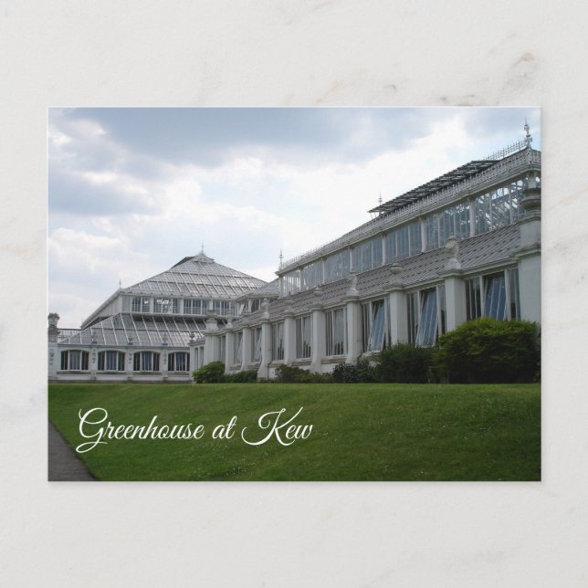Greenhouse bei Kew Postcard Postkarte (Vorderseite)