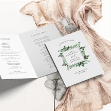 Greenhouse | Botanische Hochzeit mit Wasserfarbe