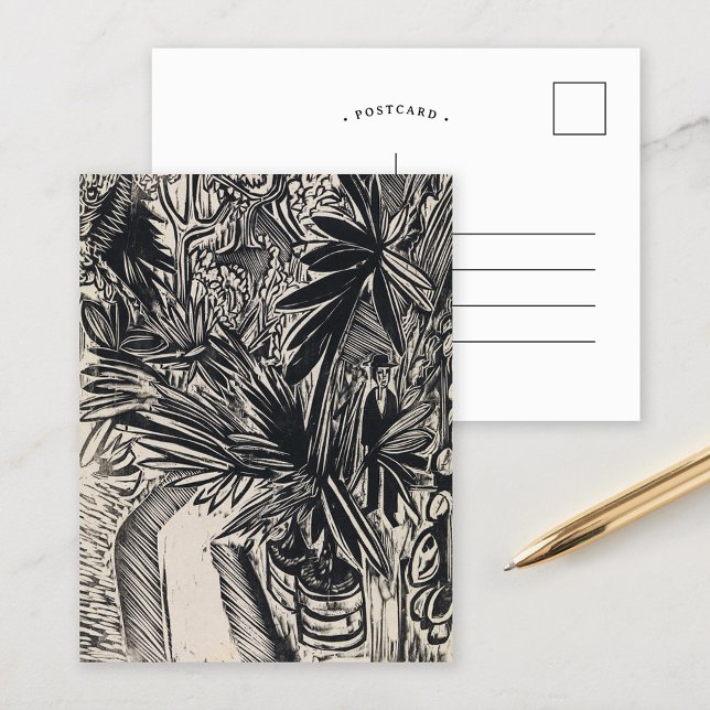 Greenhouse | Ernst Ludwig Kirchner Postkarte (Von Creator hochgeladen)