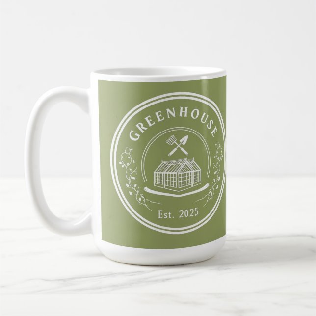 Greenhouse Garden-Tasse Kaffeetasse (Links)