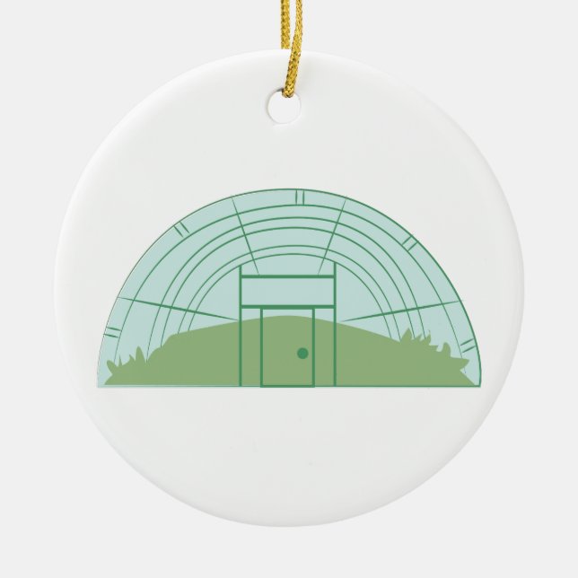 Greenhouse Keramik Ornament (Vorne)