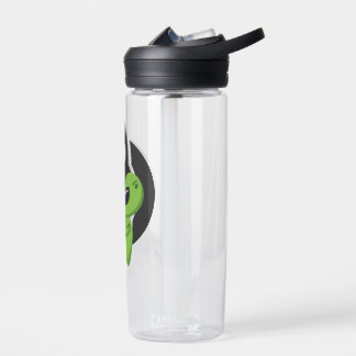 Greenie mit Blume Protovous Logo Trinkflasche