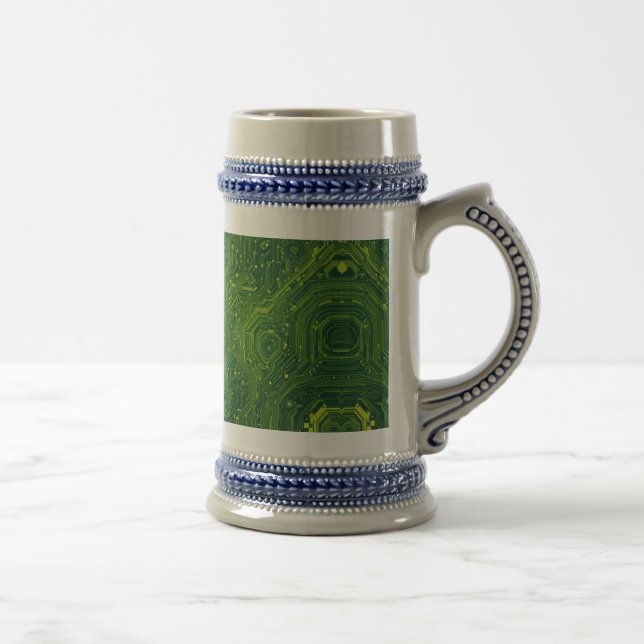 Greenish Cyber Bierglas (Rechts)