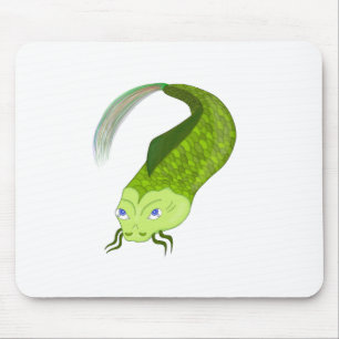 Greenish Fish Mousepad
