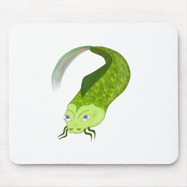Greenish Fish Mousepad (Vorne)