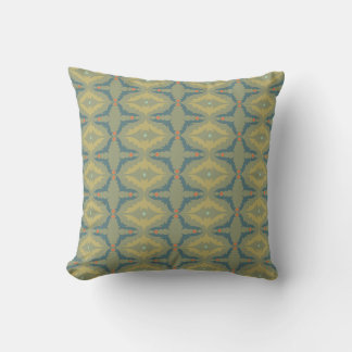 Greenish Retro Vintage Pattern Kissen