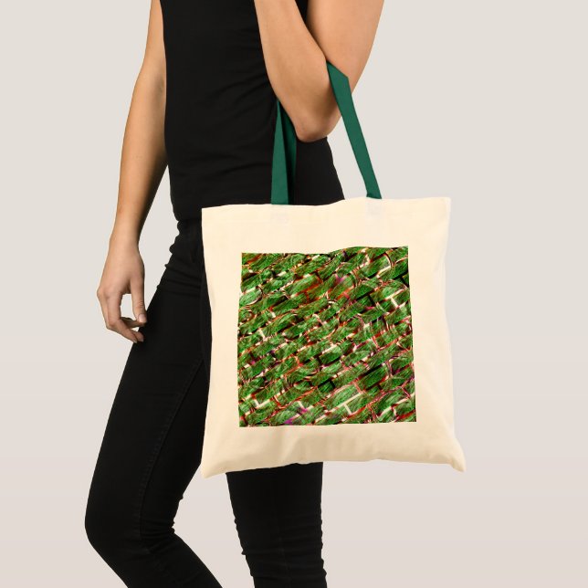 Greenish Wand Wirkung und Blasen Lachs Farbe? Tragetasche (Vorderseite (Produkt))