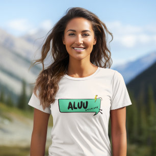 Greenlandic Hello Aluu Grönland T-Shirt