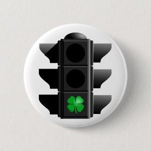 Greenlight Shamrock Button