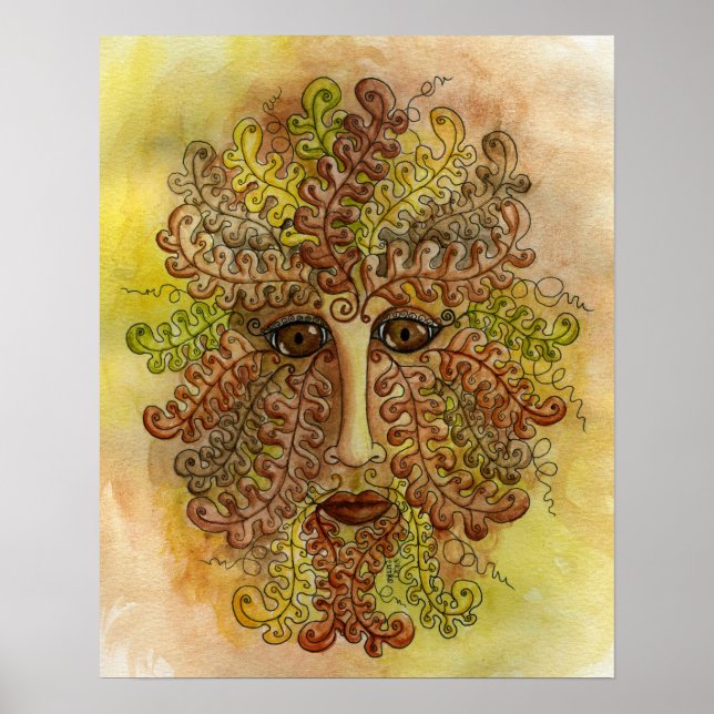 Greenman Autumn Poster (Vorne)