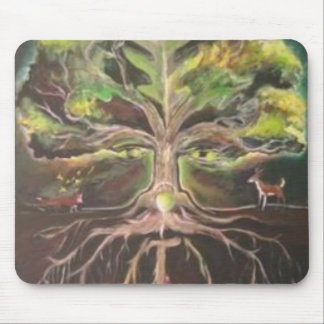 Greenman-Baum des Lebens Mousepad - besonders