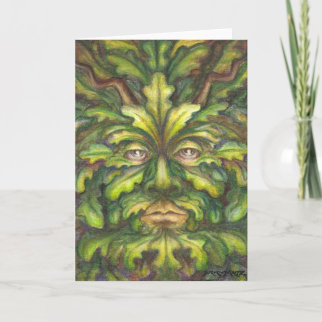 Greenman Karte (Vorderseite)