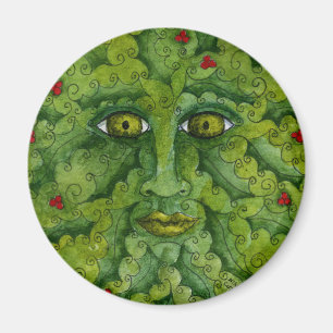 Greenman Stechpalmen-Magnet Magnet