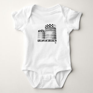 Greenpoint Gasbehälter-Säugling Baby Strampler