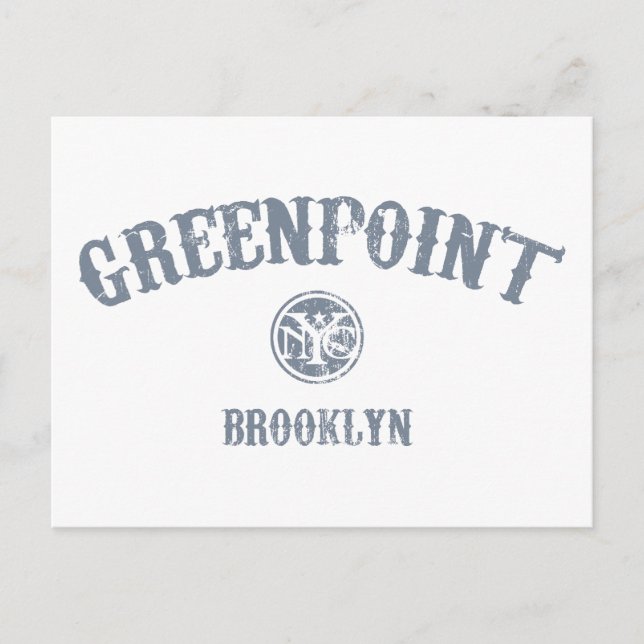 Greenpoint Postkarte (Vorderseite)