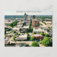 Greensboro, North Carolina Postkartenreise