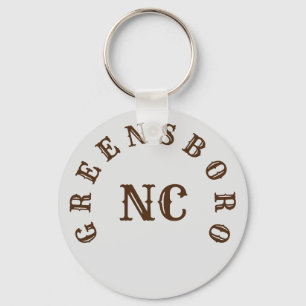 Greensboro, North Carolina Schlüsselanhänger