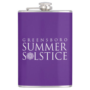Greensboro Sommer-Sonnenwende Branding Einfach Lil Flachmann