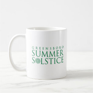 Greensboro Sommersonnenwende Einfaches Andenken Kaffeetasse