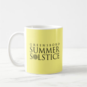 Greensboro Sommersonnenwende Gelb Erinnerungsstück Kaffeetasse