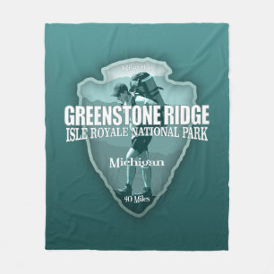 Greenstone Ridge Trail (arrowhead T) Fleecedecke