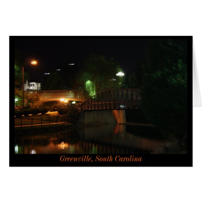 Greenville in der Nacht (Vorderseite (Horizontal))