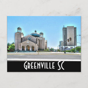 Greenville sc postkarte