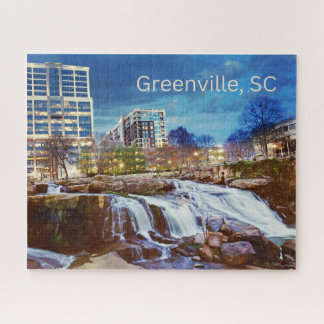 Greenville, South Carolina Downtown Reedy River