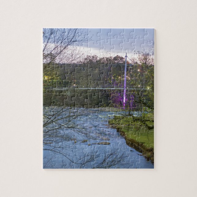 Greenville South Carolina-Freiheitsbrücke (Vertikal)