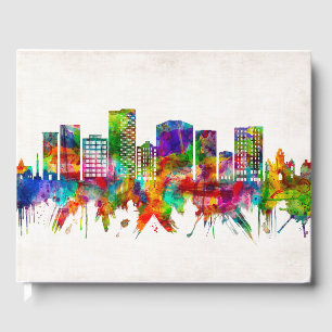 Greenville South Carolina Skyline Gästebuch