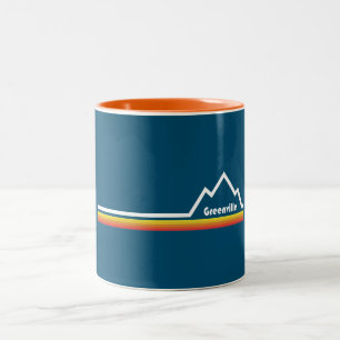 Greenville, South Carolina Zweifarbige Tasse