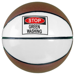 Greenwash-Zeichen beenden (1) Basketball