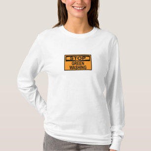 Greenwash-Zeichen beenden T-Shirt