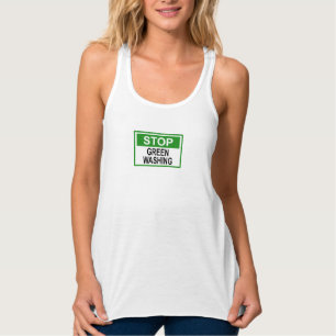 Greenwash-Zeichen beenden Tank Top