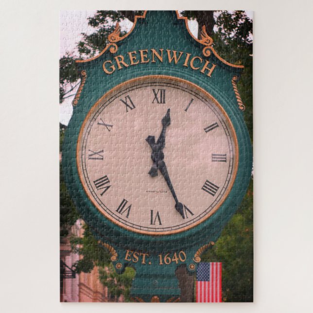 Greenwich Avenue Post Clock, Greenwich, CT (Vertikal)