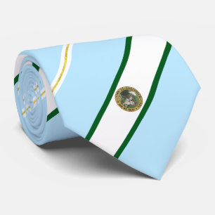 Greenwich (Connecticut) Stadtflagge Neck Tie Krawatte