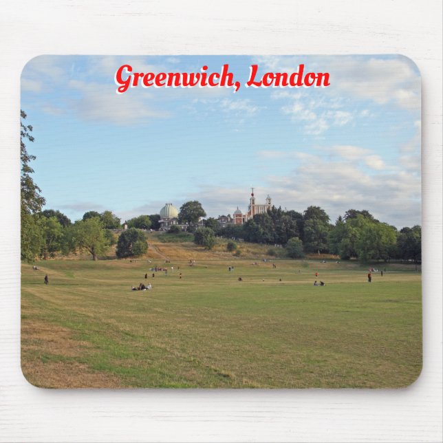 Greenwich Park, London Mousepad (Vorne)