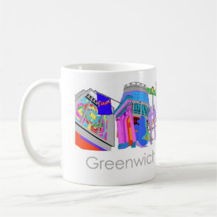Greenwich Village NYC Kaffeetasse