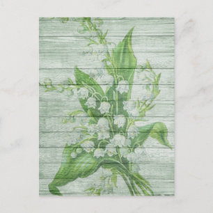 Greenwood-Blumen-Postkarte Postkarte