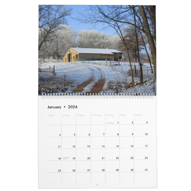 Greenwood cultive le calendrier 2012 (Jan 2026)