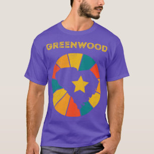 Greenwood South Carolina Vintage abgenutzt Souveni T-Shirt