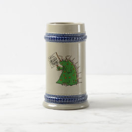 Greep Stein Bierglas