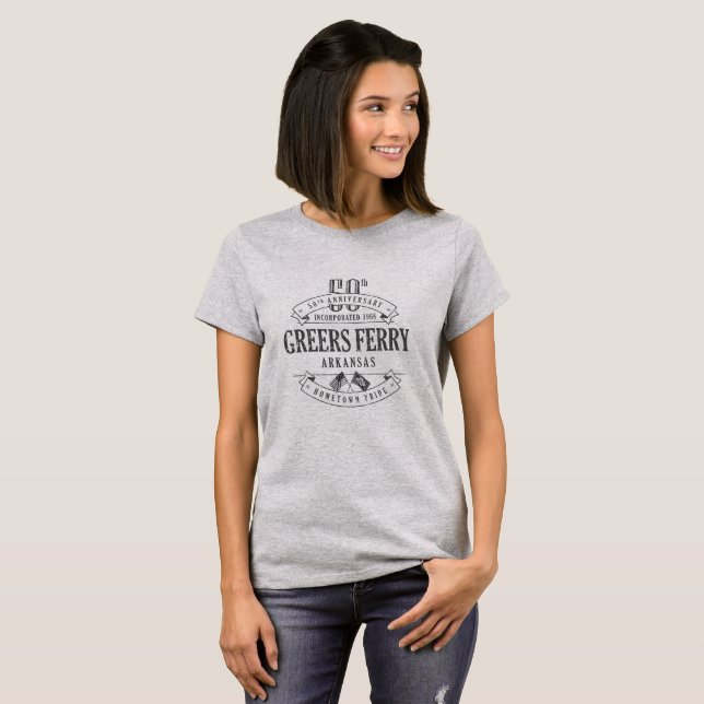 Greers Fähre, Arkansas 50. Anniv. T - Shirt (Vorne ganz)