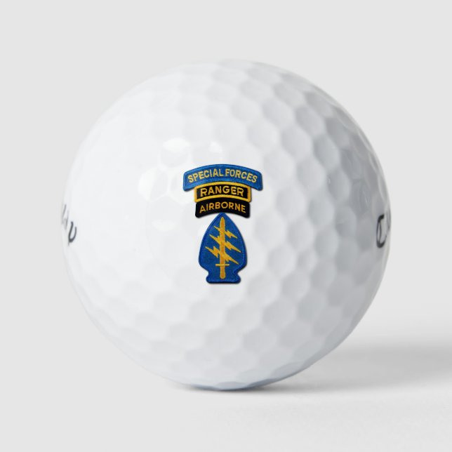 Greet Berets Ranger, Spezialeinheiten Golfball (Vorderseite)