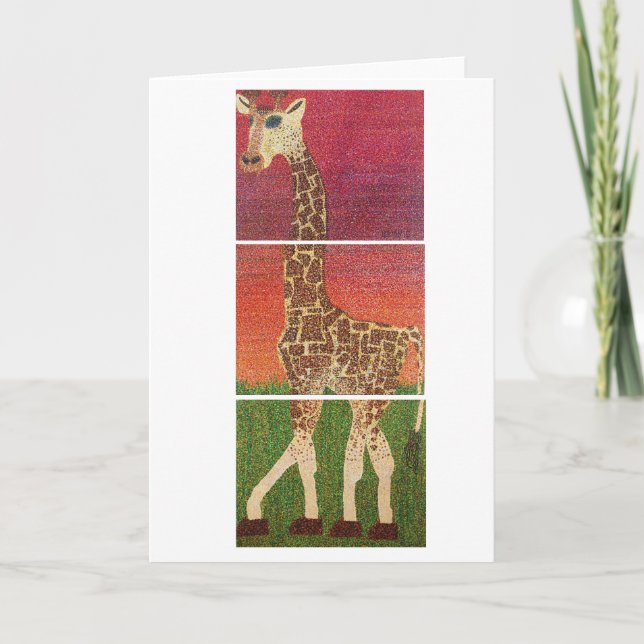 Greeting Card - Sahara Expression Karte (Vorderseite)