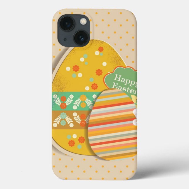 Greeting card with Easter egg symbol Case-Mate iPhone Hülle (Rückseite)