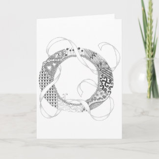 Greeting Card - Zenletter "O"